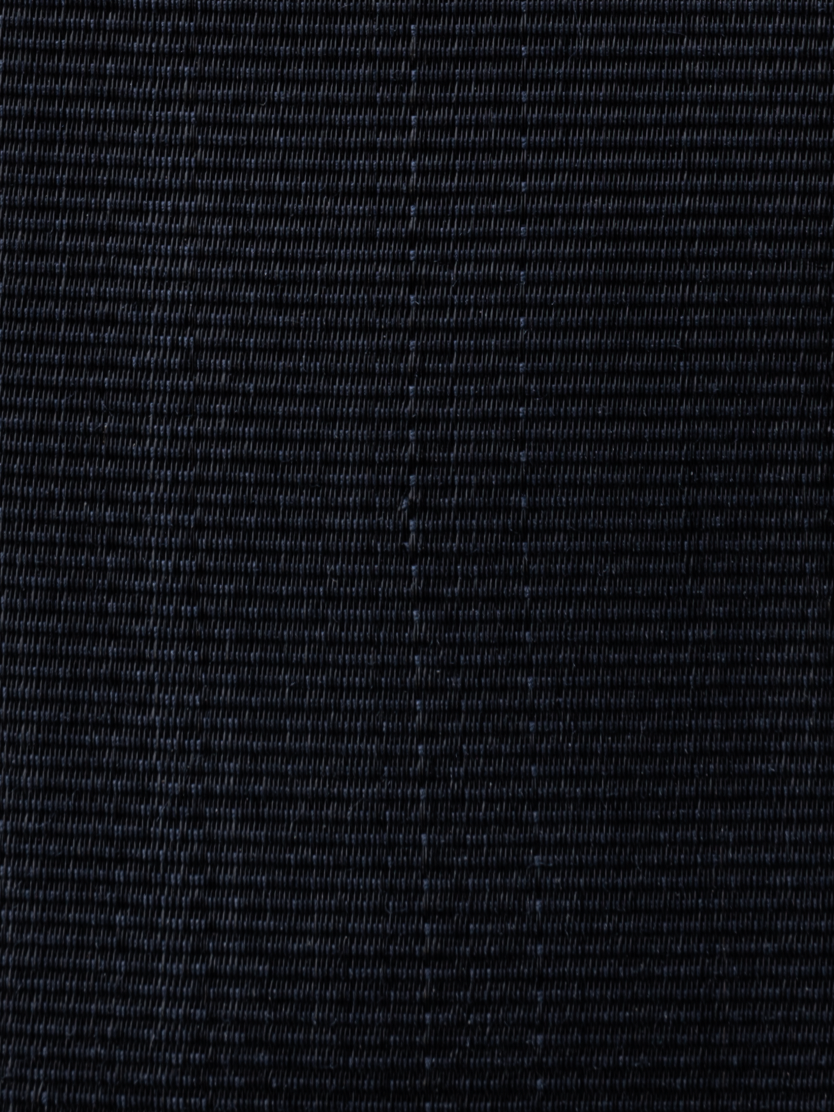 Designer Gepäck-Tag aus Rosshaar und Leder - Schwarz