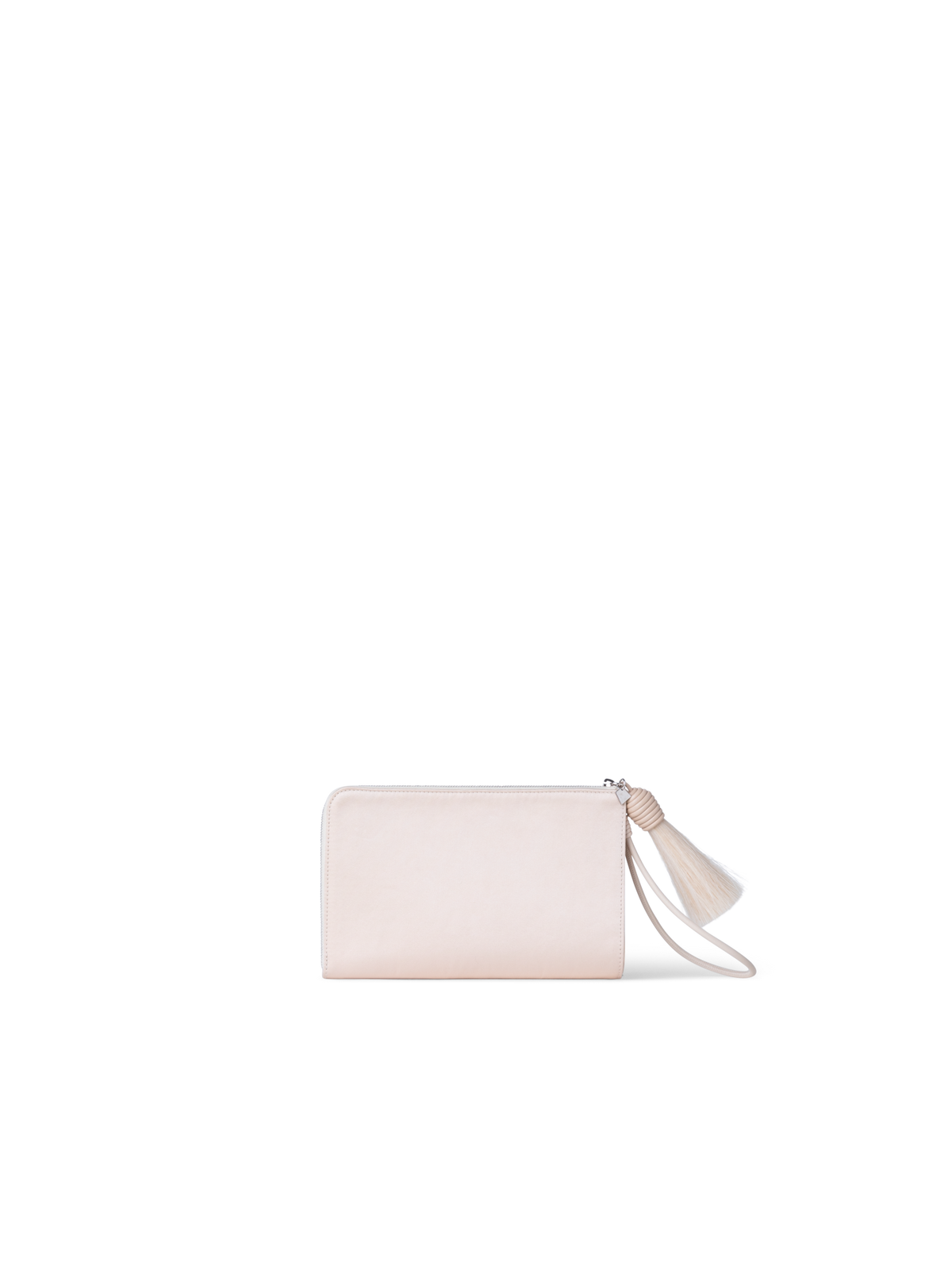 Designer Alexa Tassle Pouch - Rosa