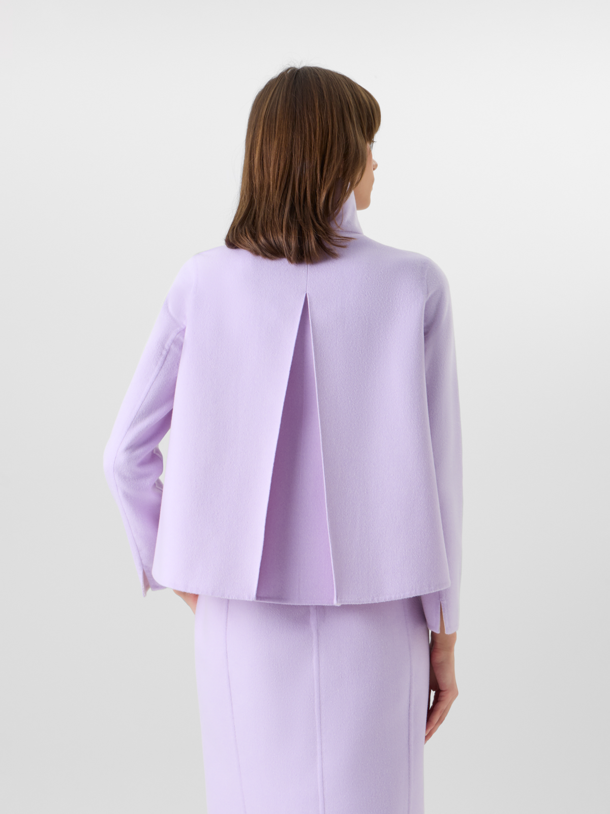 Designer Castro Jacke aus Kaschmir-Seide-Doubleface #editorial