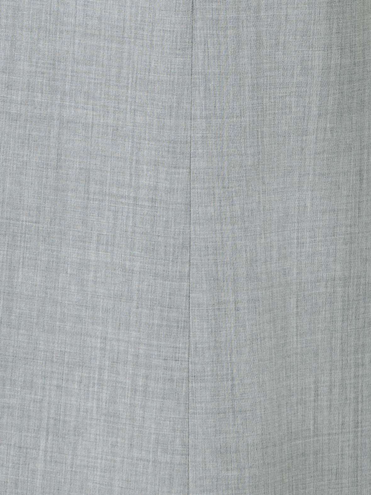 Designer Bootcut Hose aus Woll-Doubleface - Grau