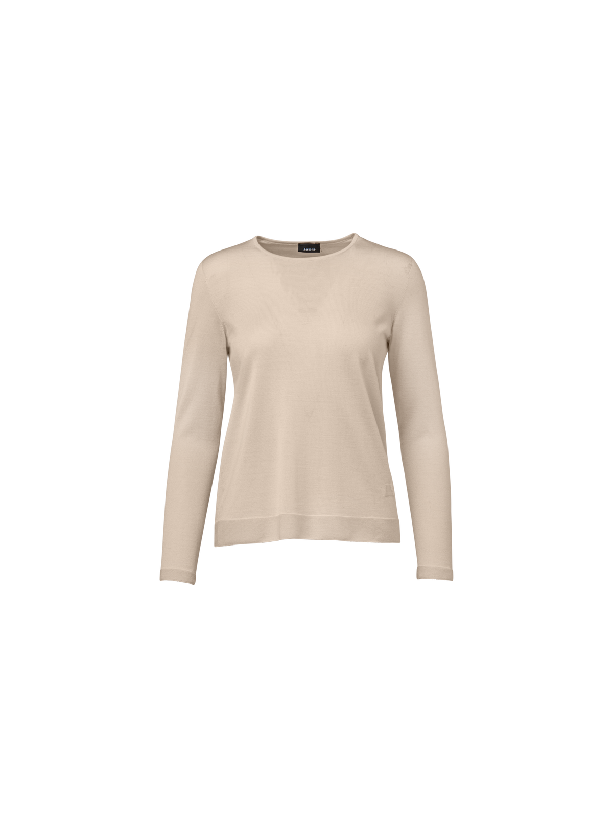 Designer Pullover aus Kaschmir mit Seide - Beige