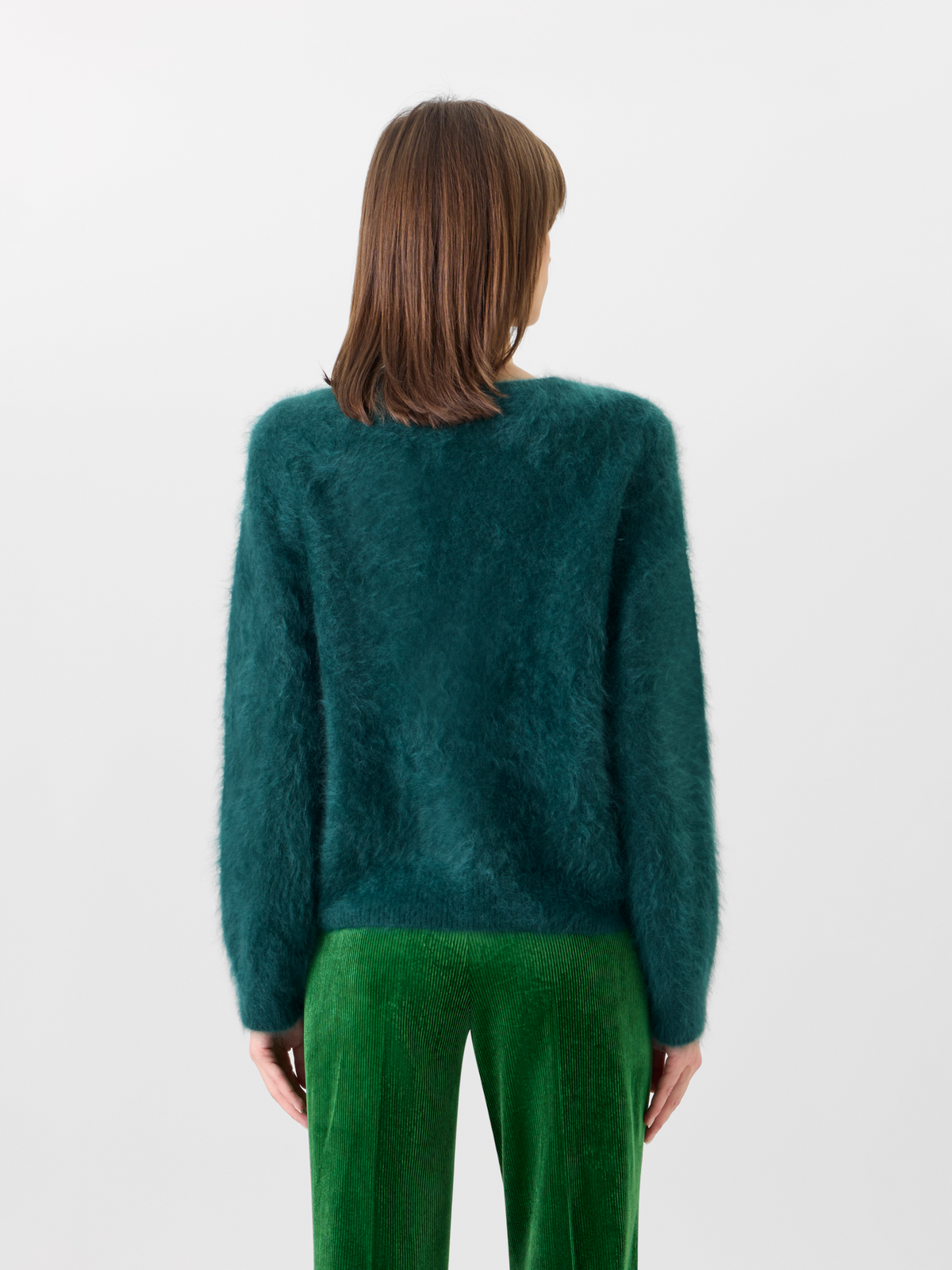 Designer Pullover aus Cloud Cashmere - Grün #editorial