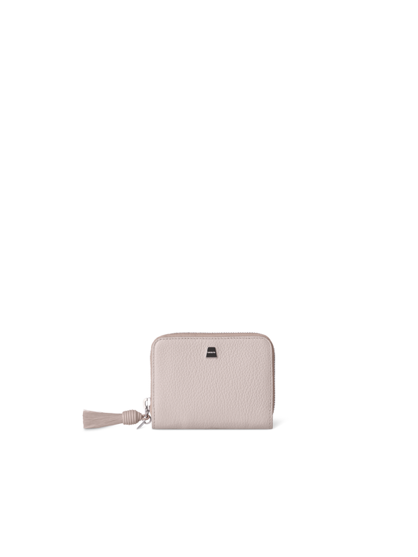 Designer Small Zip Around Wallet - Blau - Beige - Rot - Rosa