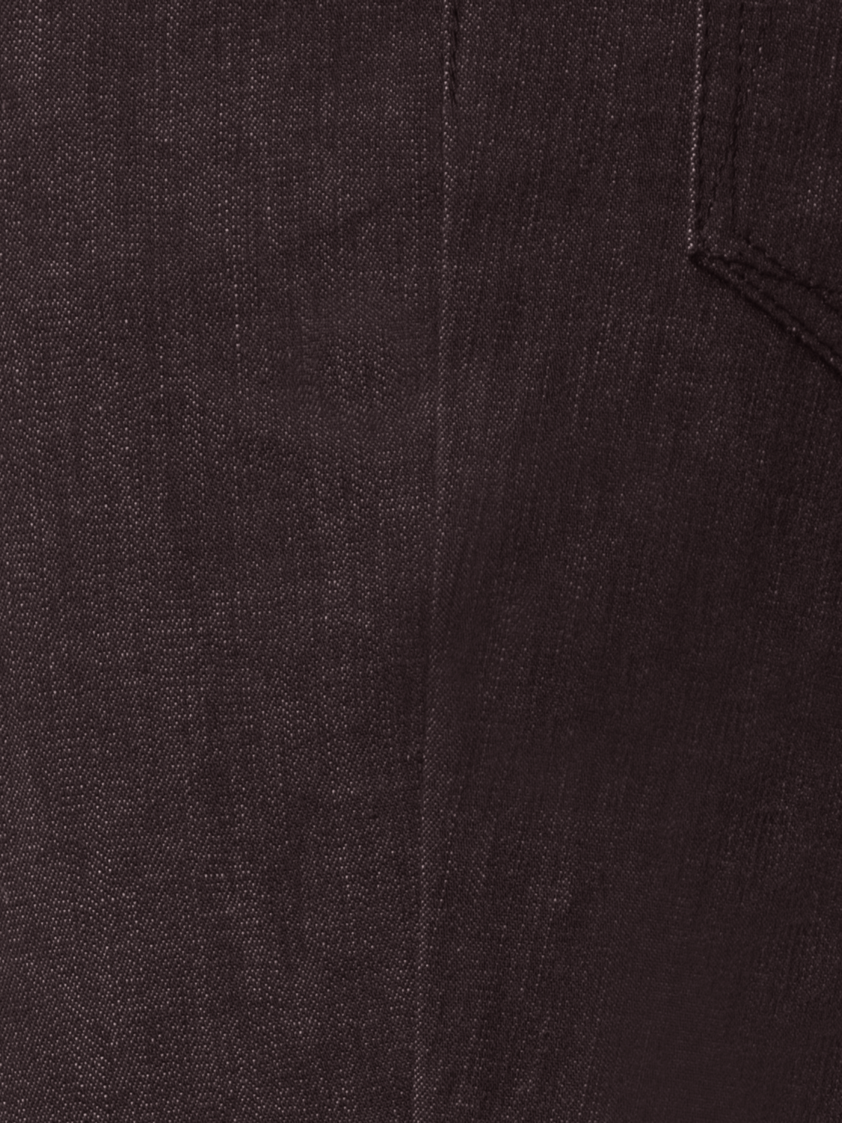 Designer Bootcut Hose aus Stretch-Denim - Braun