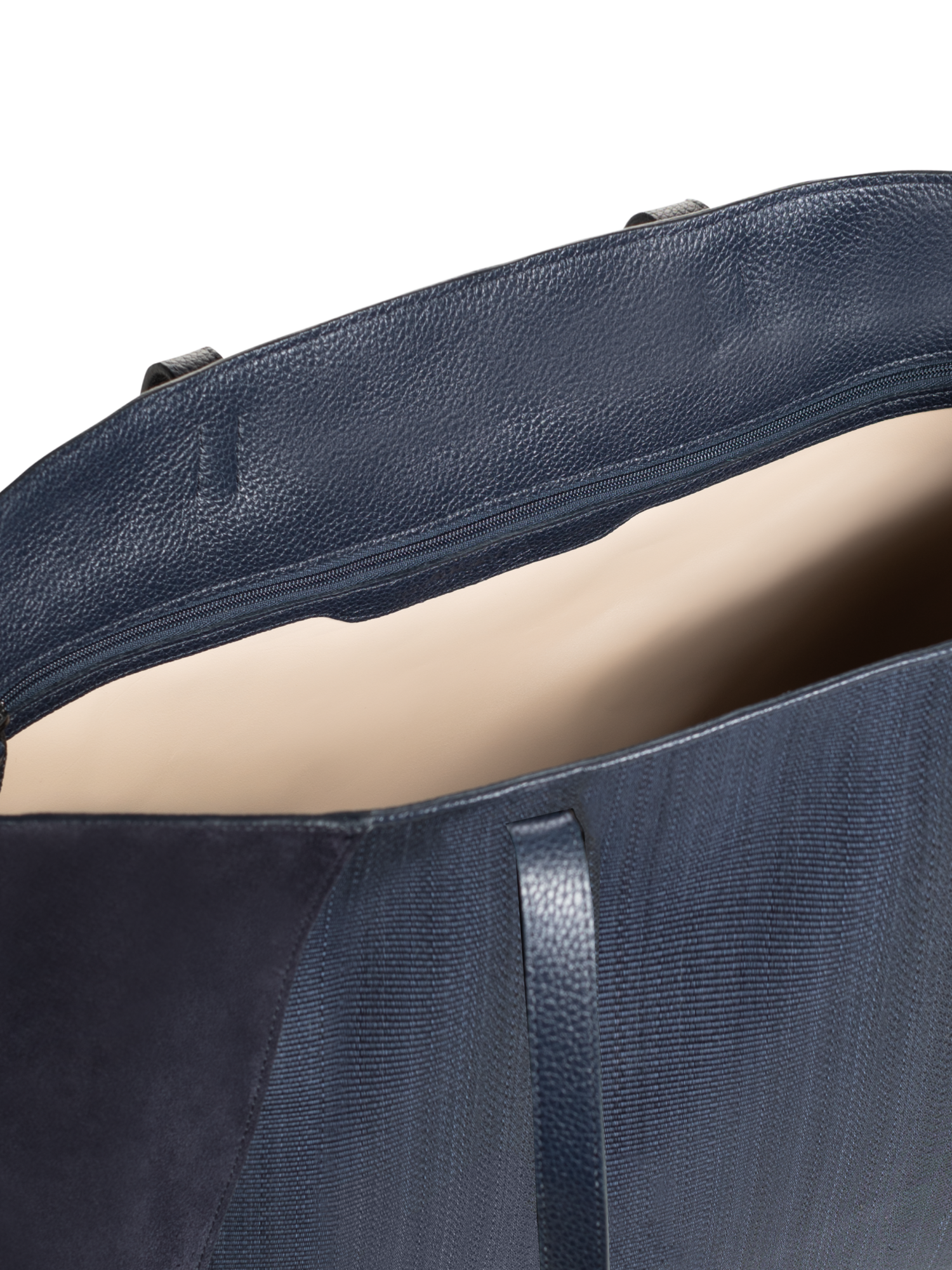 Designer Ai Medium Shoulder Tote - Dunkelblau - Blau