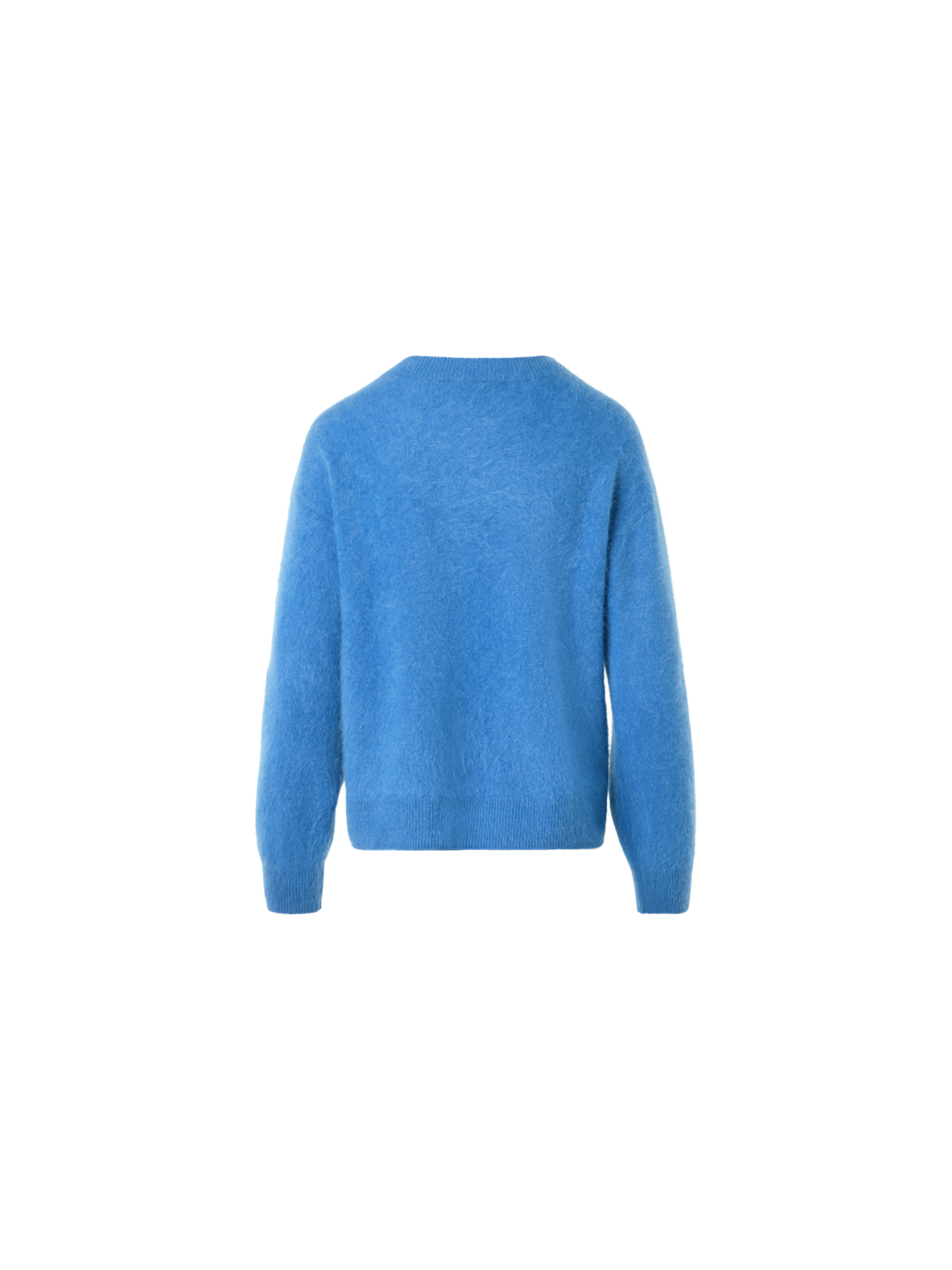 Designer Wolken-Kaschmir-Strickpullover - Blau
