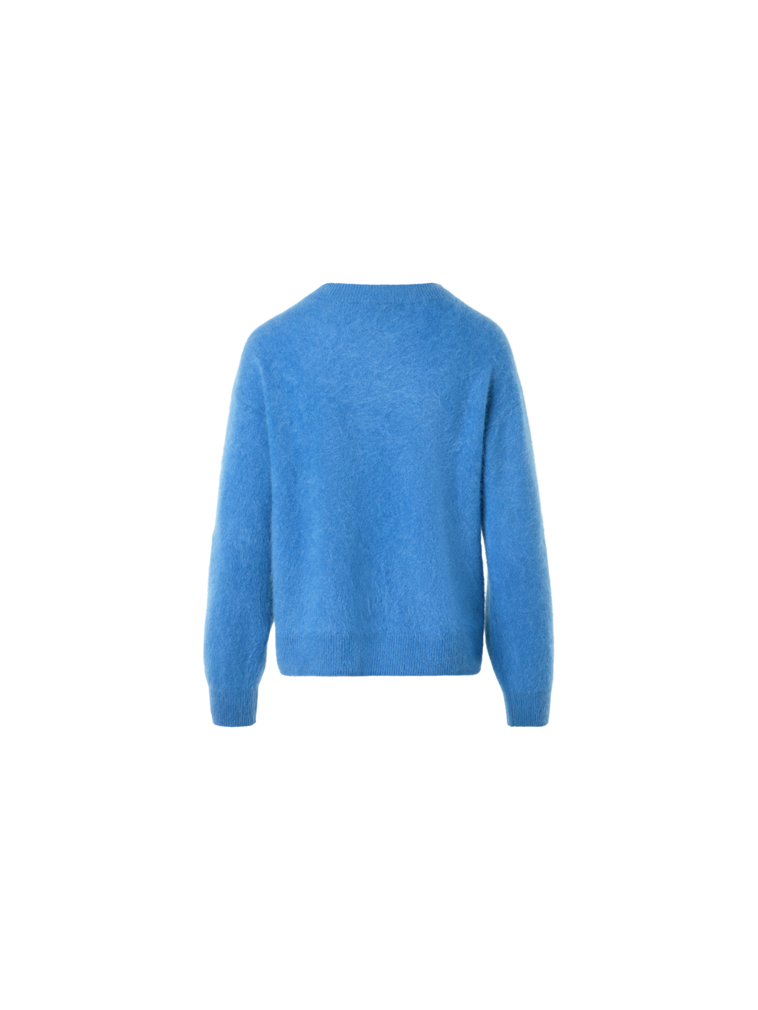 Designer Wolken-Kaschmir-Strickpullover - Blau