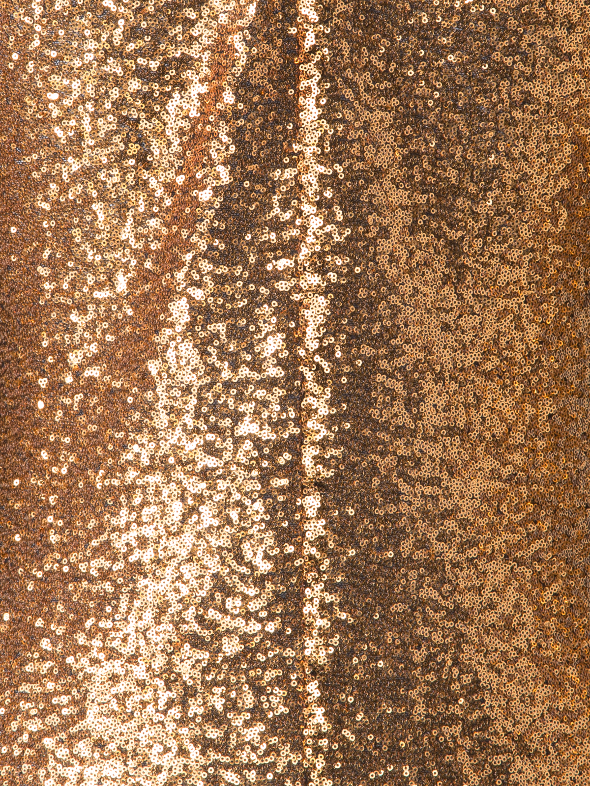 Designer Pailletten-Jersey-Top - Gold