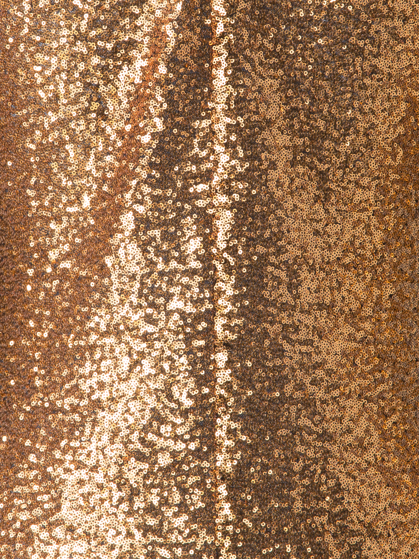 Designer Pailletten-Jersey-Top - Gold