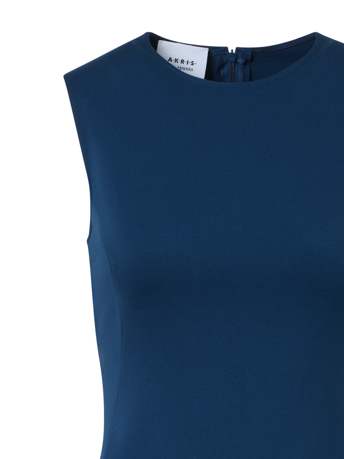 Designer Asymmetrisches Einstecktuch-Midikleid