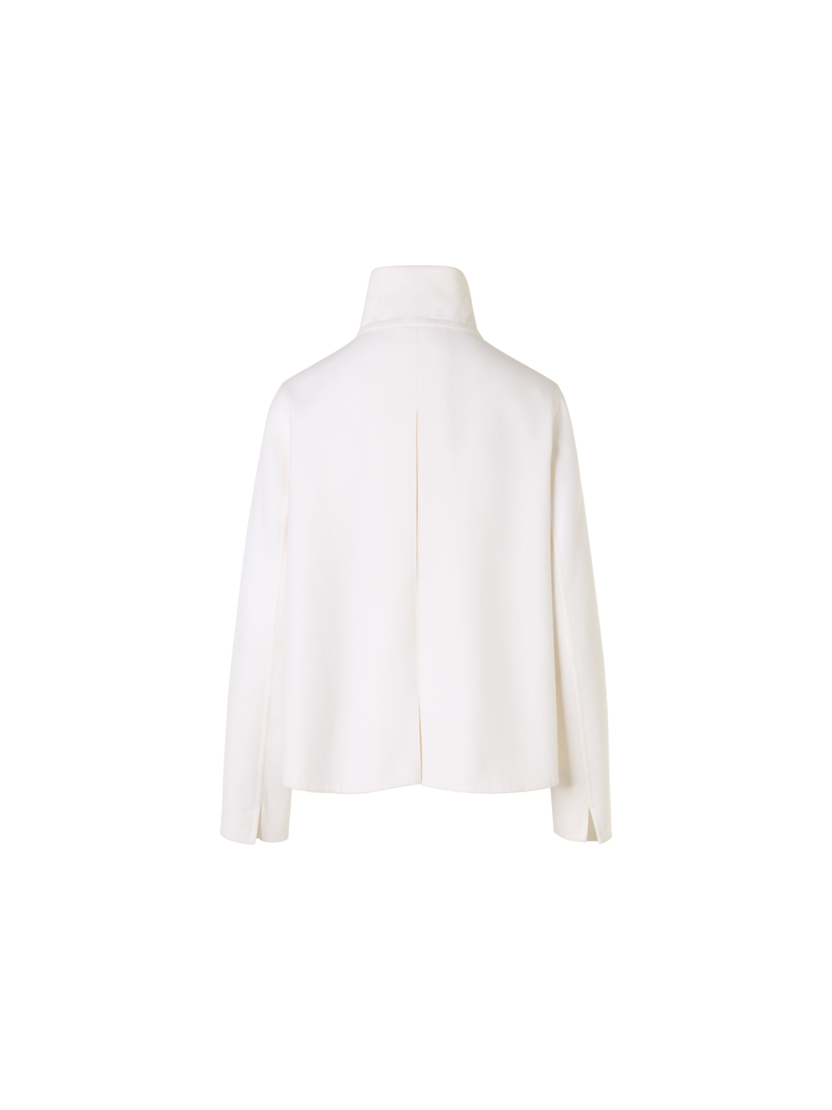 Designer Castro Jacke aus Kaschmir-Doubleface - Ecru