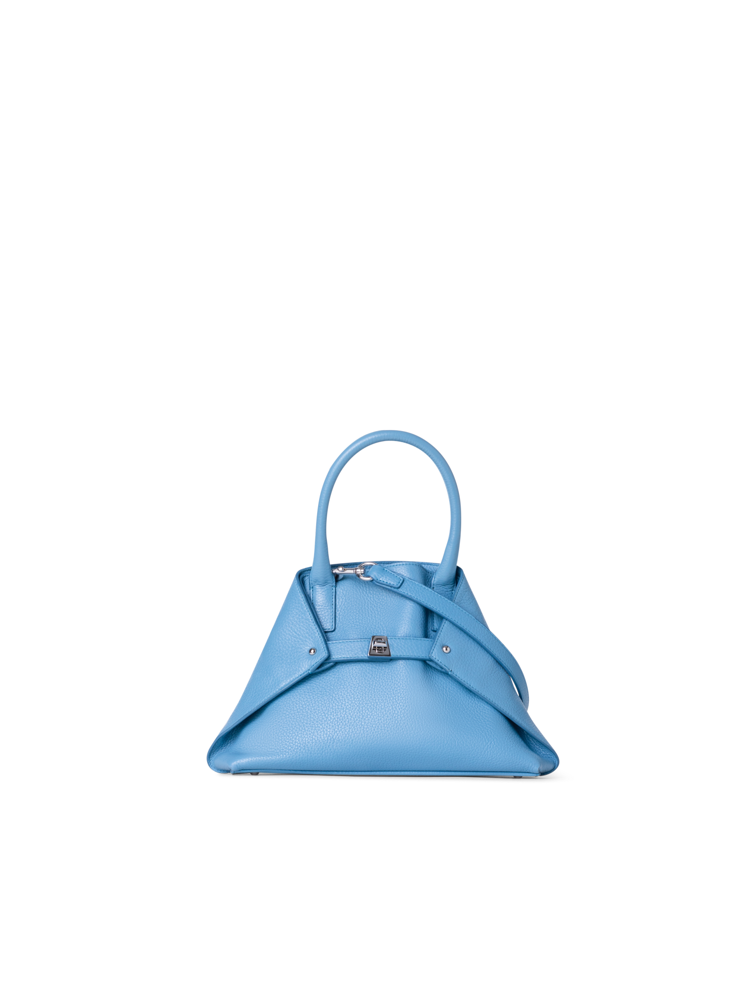Designer Ai Little Top Handle Tote - Blau