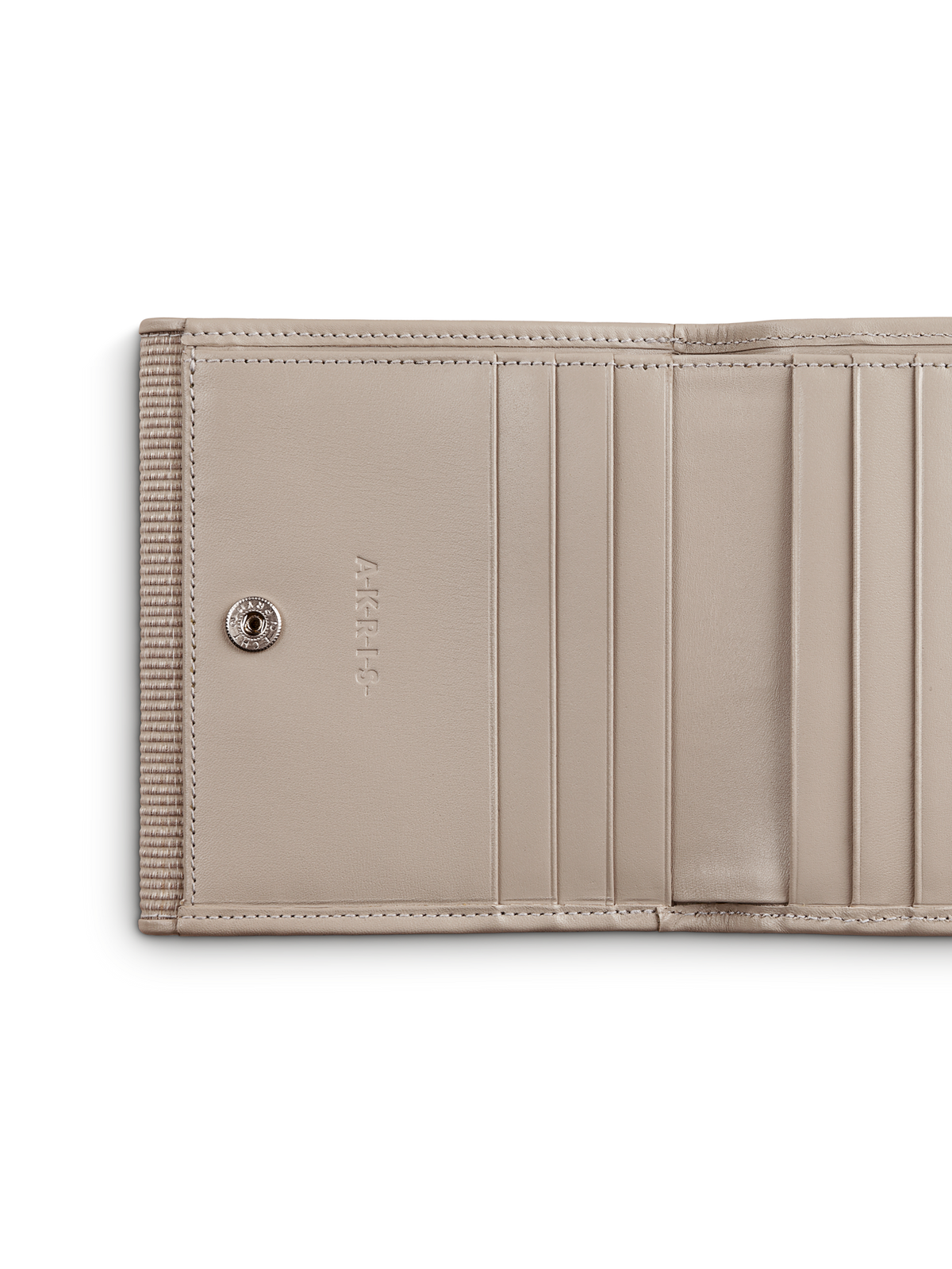 Designer Small Flap Over Wallet in Horsehair, 10.3 x 9.5 x2.3 cm