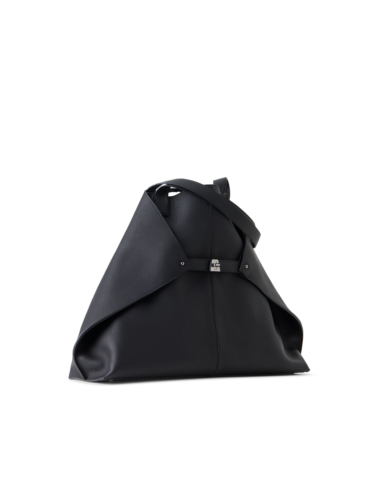 Designer Ai XL Schultertasche - Schwarz