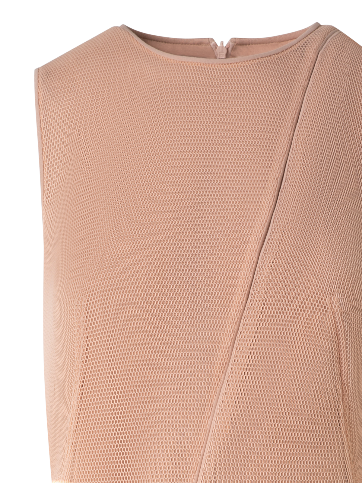 Designer Asymmetrisches Midikleid - Beige