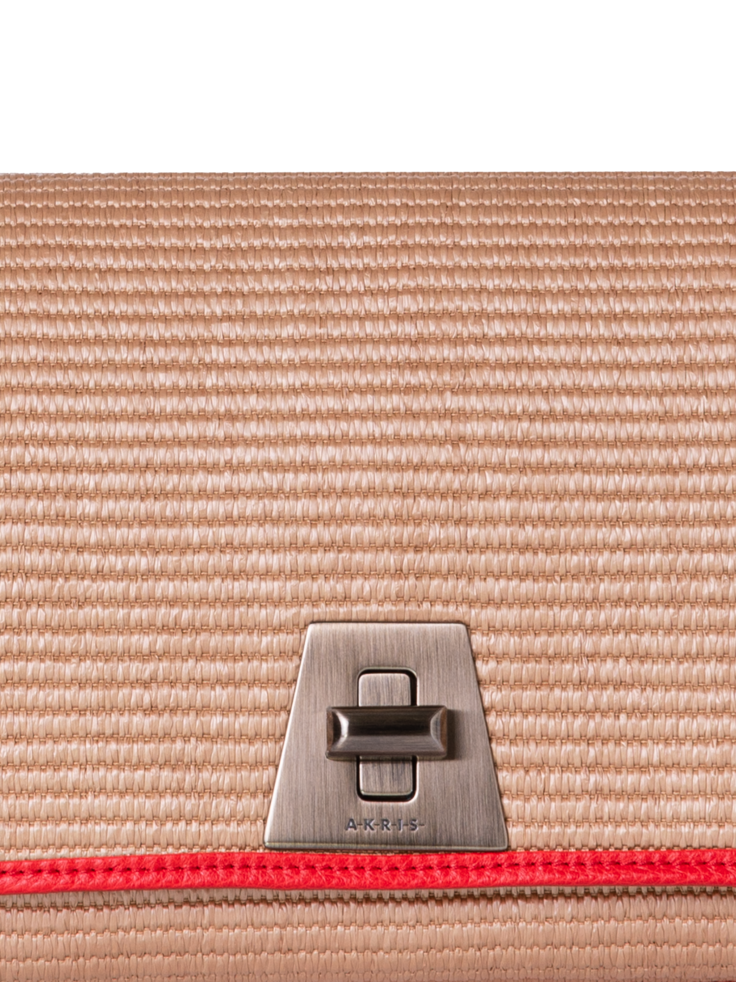 Designer Anouk Small Day Bag - Bunt - Beige - Rot