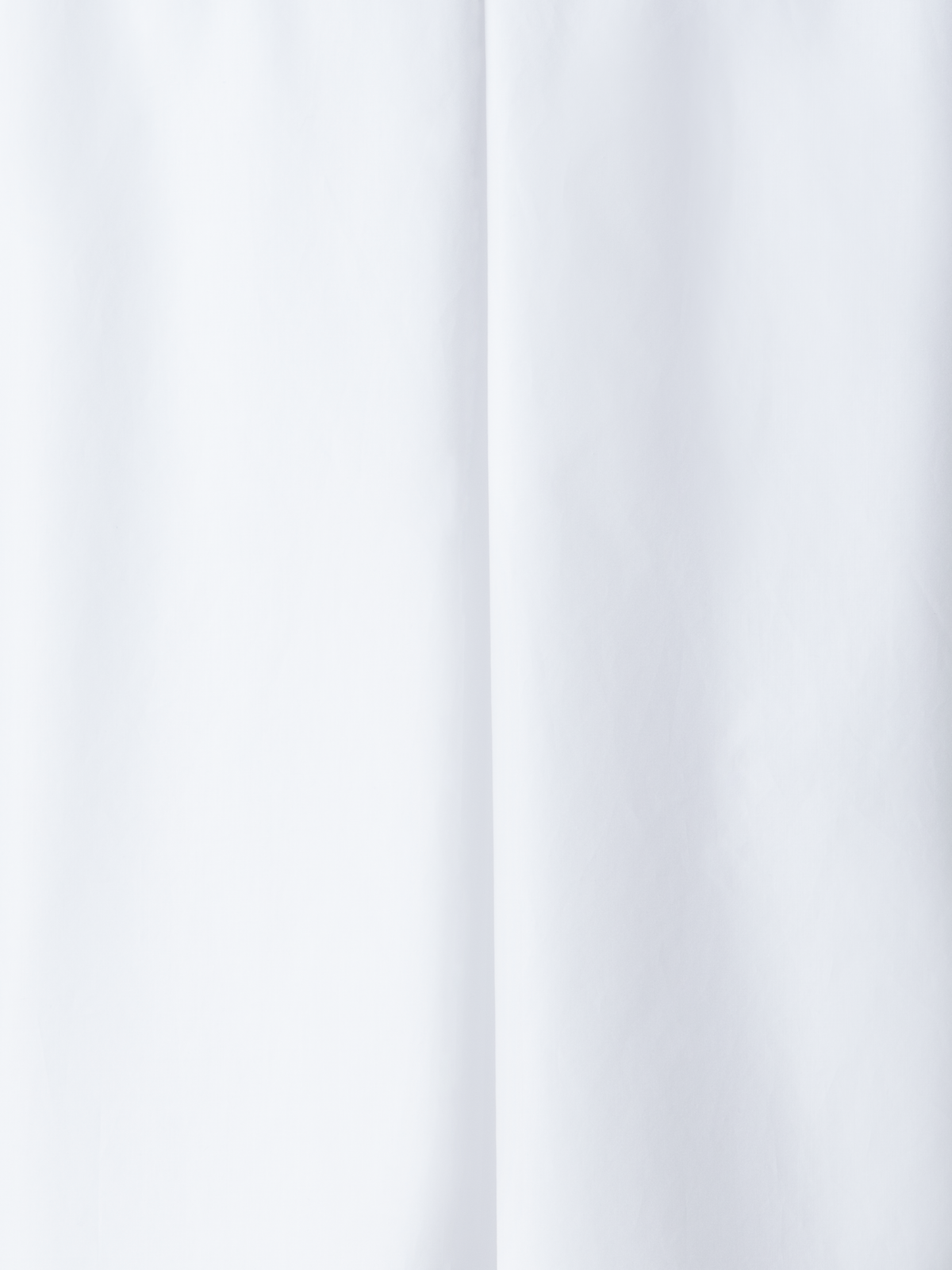 Designer Baumwollbluse mit gerafften Schultern-Details - Weiss