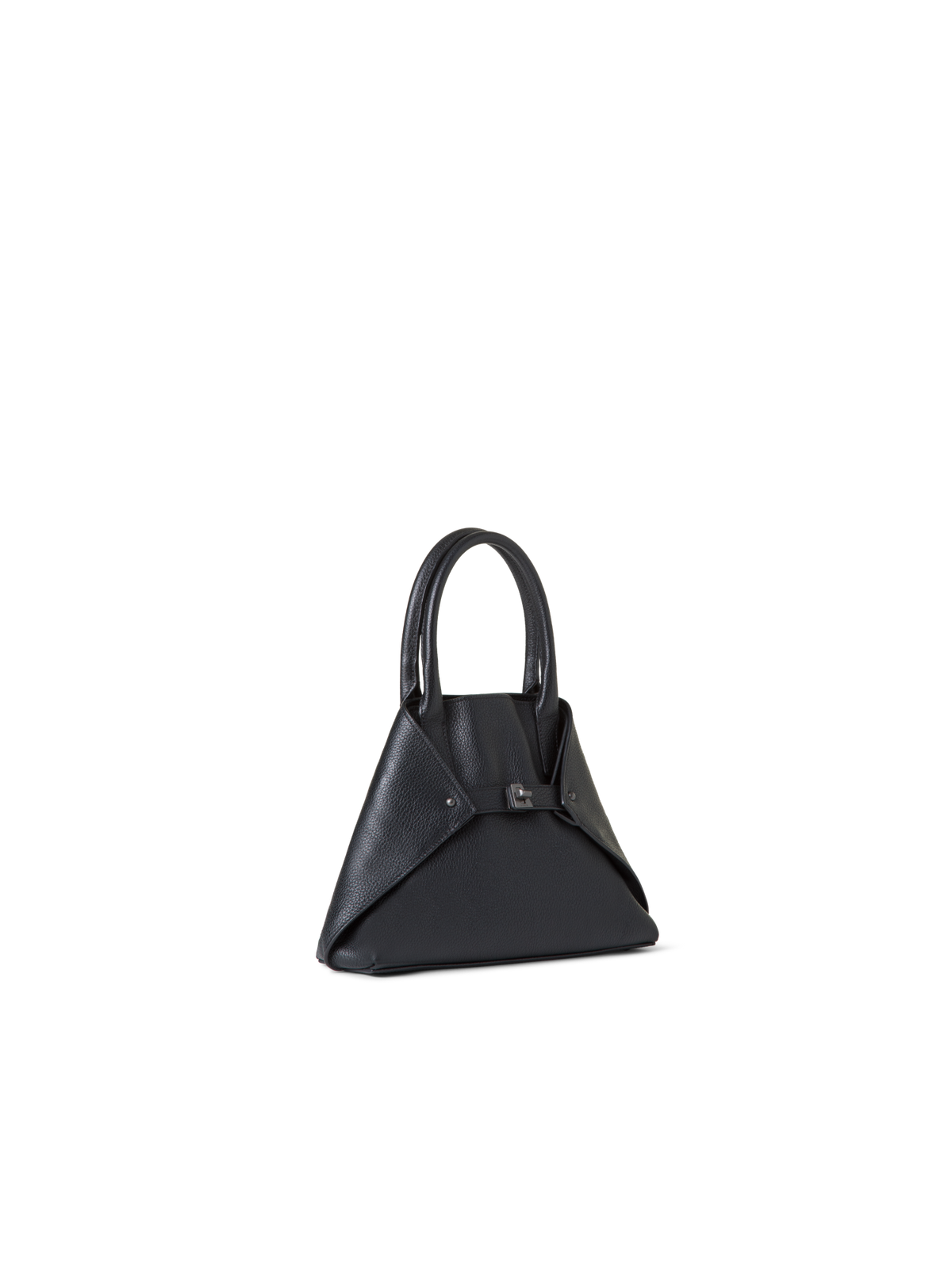 Designer Ai Little Top Handle Tote - Schwarz