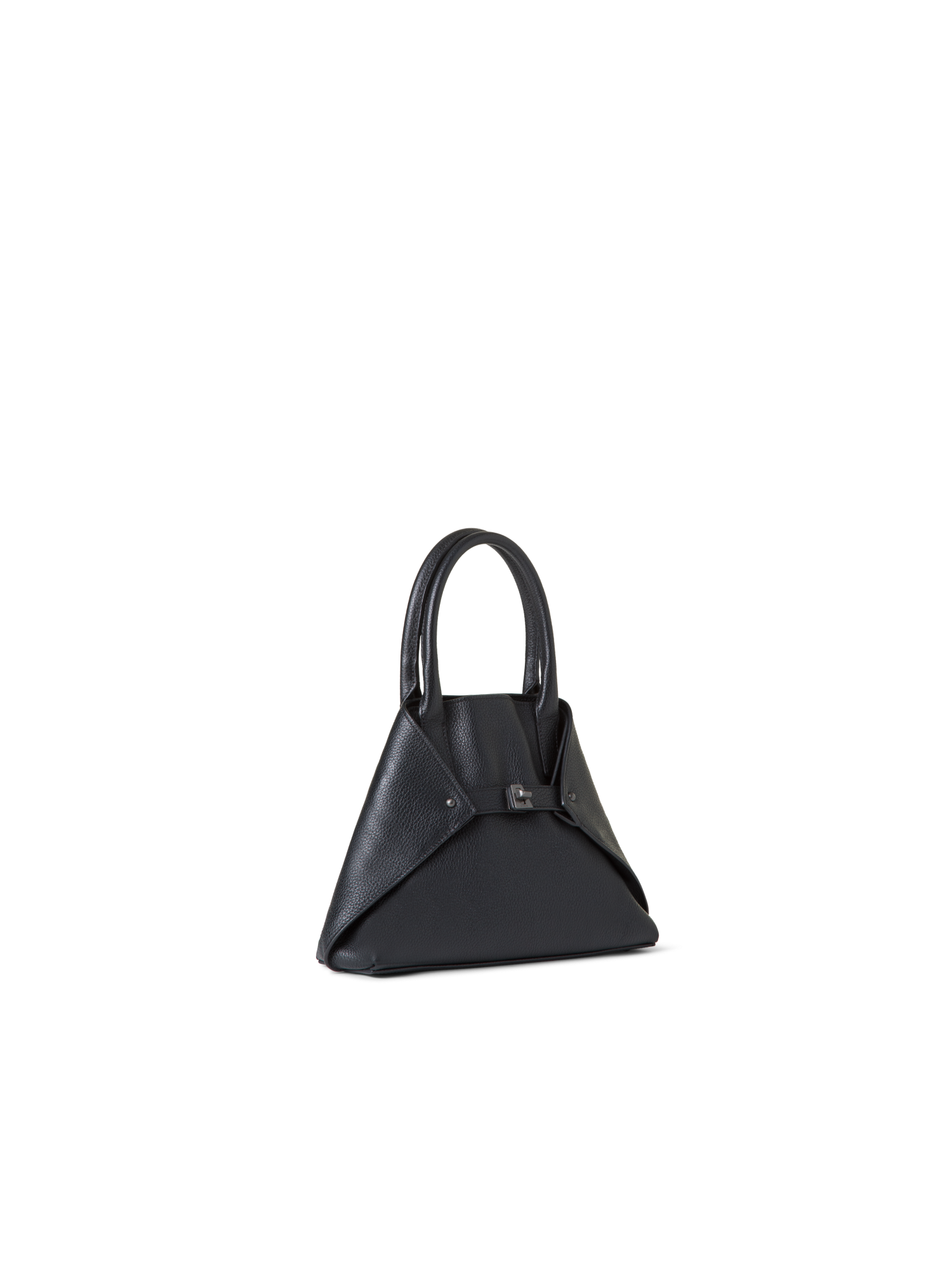 Designer Ai Little Top Handle Tote - Schwarz
