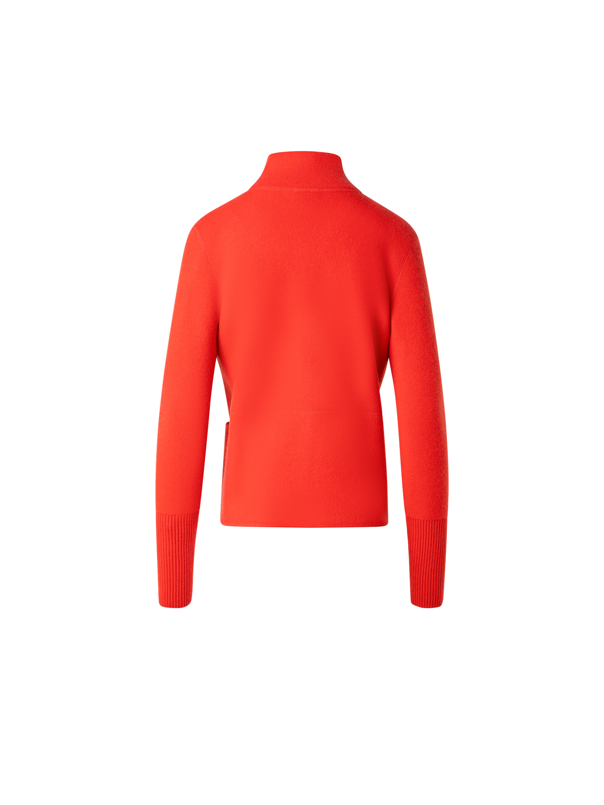 Designer Strickjacke aus 100 % Kaschmir - Rot