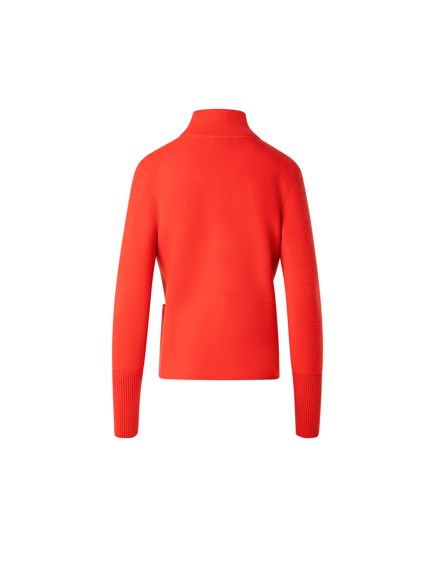 Designer Strickjacke aus 100 % Kaschmir - Rot