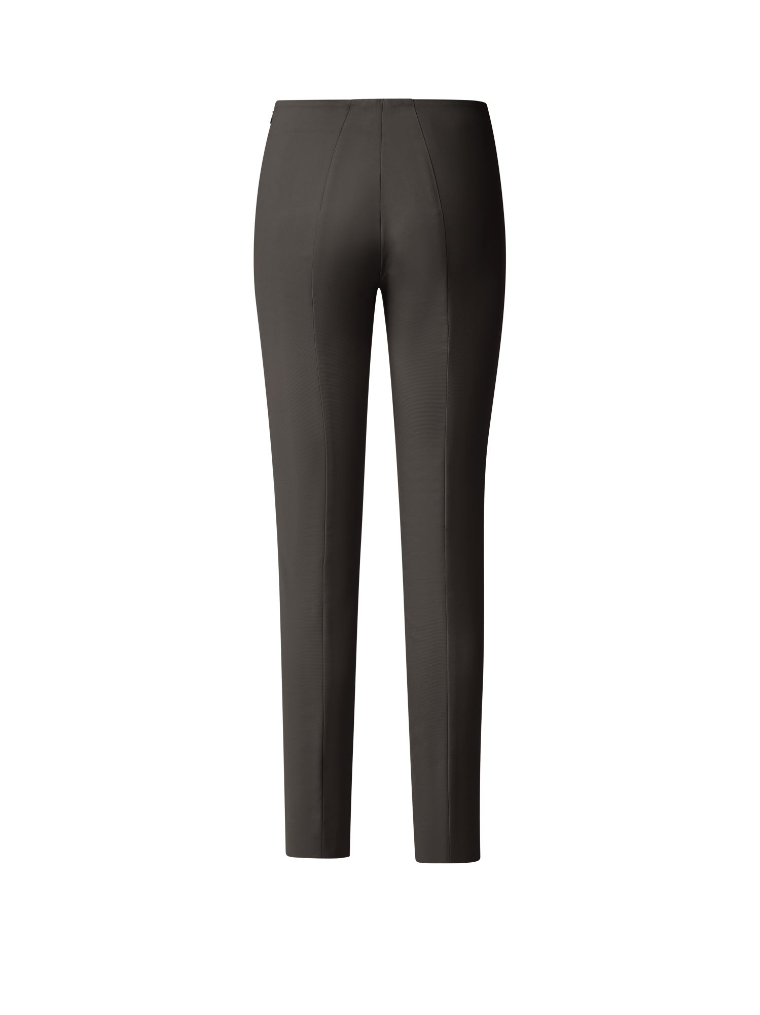 Designer Slim Hose aus Baumwoll-Techno-Stretch - Braun