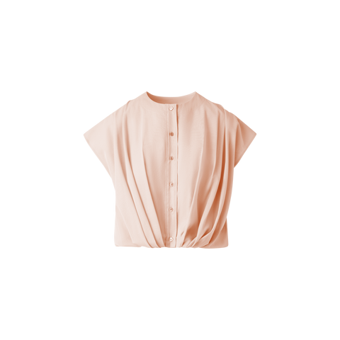 Ärmellose Bluse aus Baumwoll-Voile