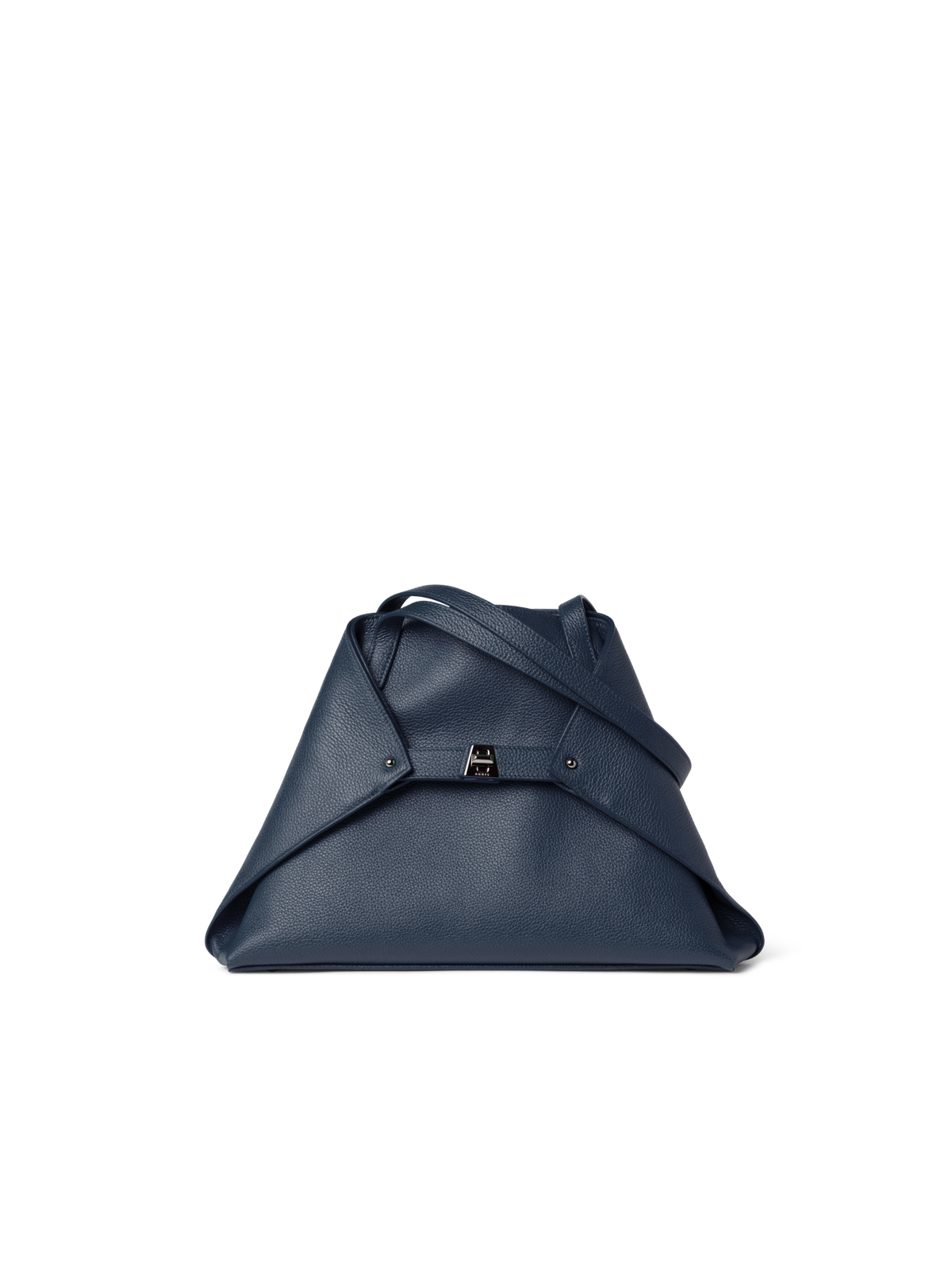 Designer Ai Small Shoulder Tote - Dunkelblau - Blau