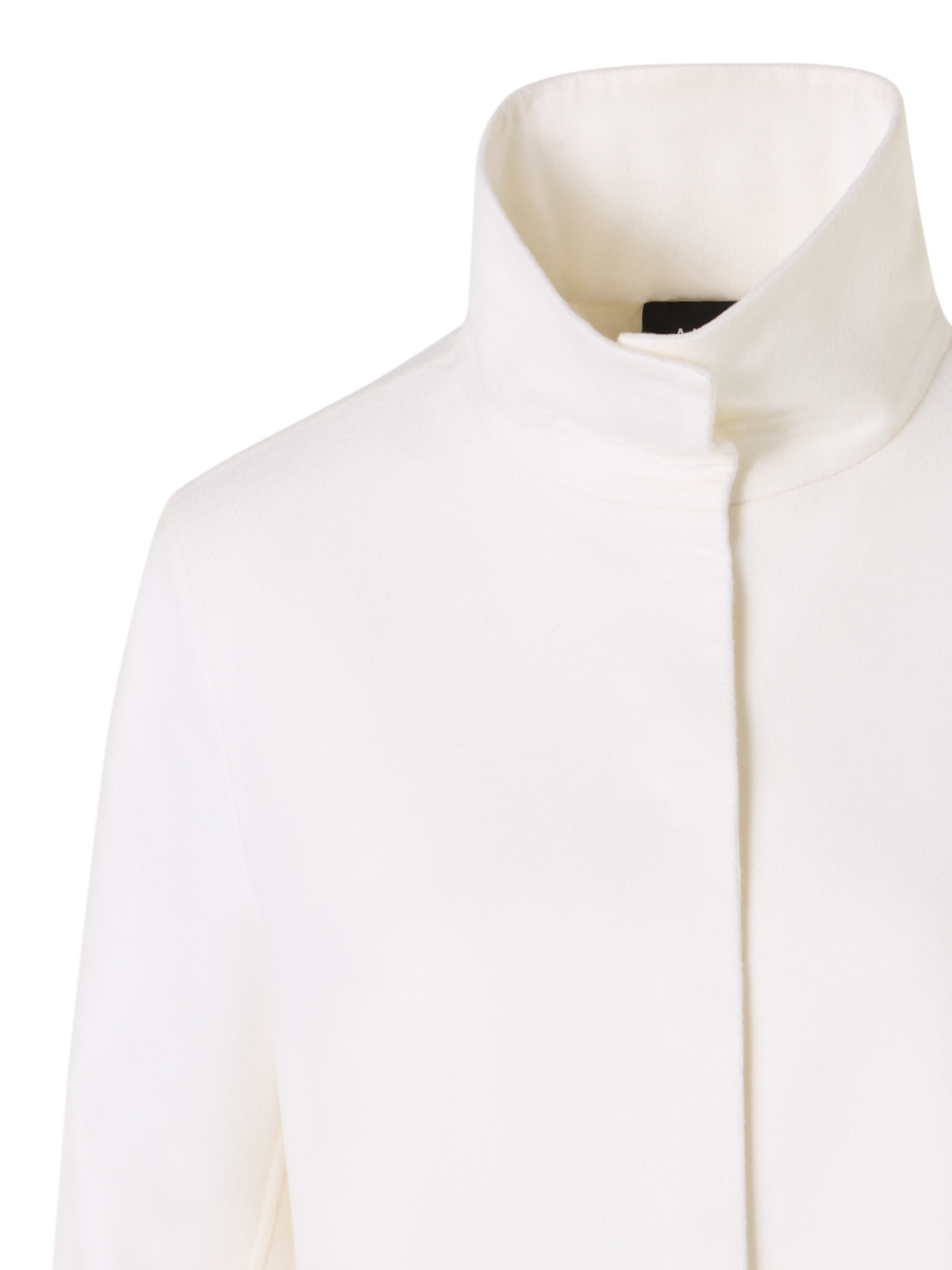 Designer Castro Jacke aus Kaschmir-Doubleface - Ecru