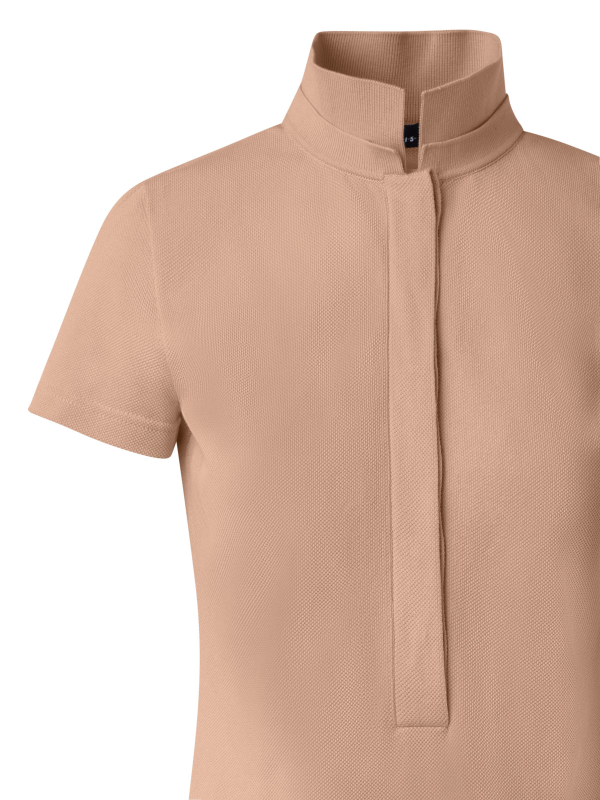 Designer Baumwoll-Poloshirt - Beige