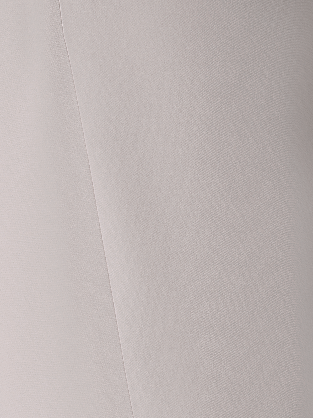 Designer Tapered Hose aus Crêpe - Grau - Beige