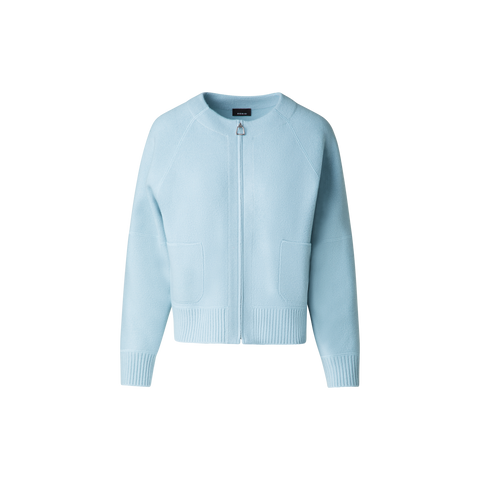 Cardigan aus Kaschmir-Piqué