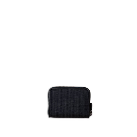 Kleines Portemonnaie aus Rosshaar mit Reissverschluss