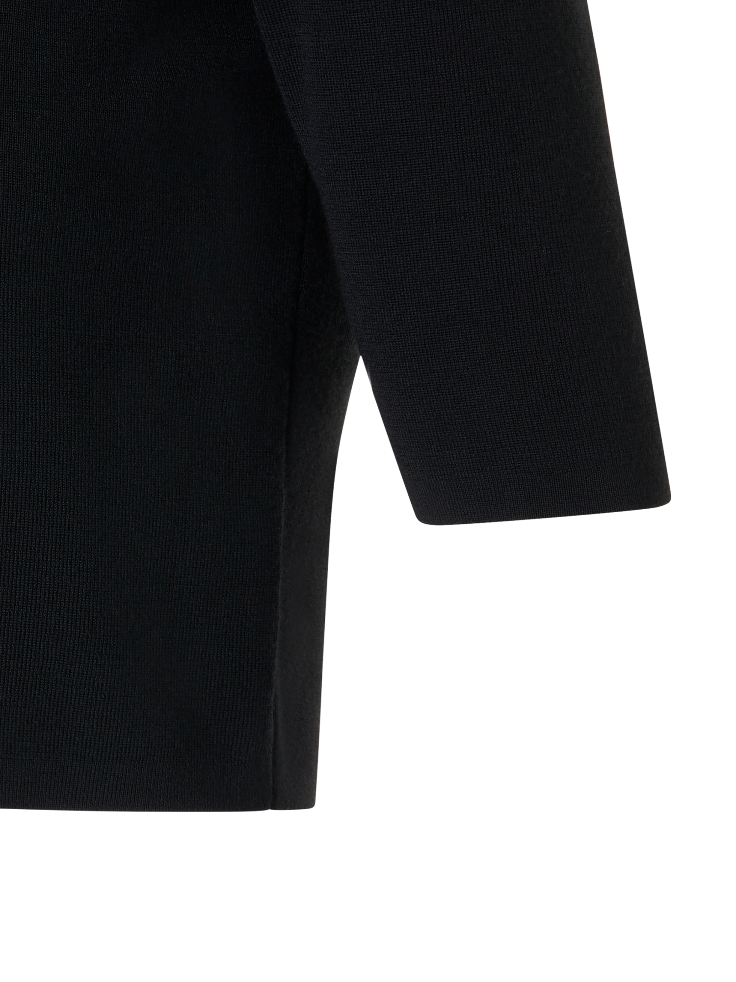 Designer Kurzer Cardigan - Schwarz