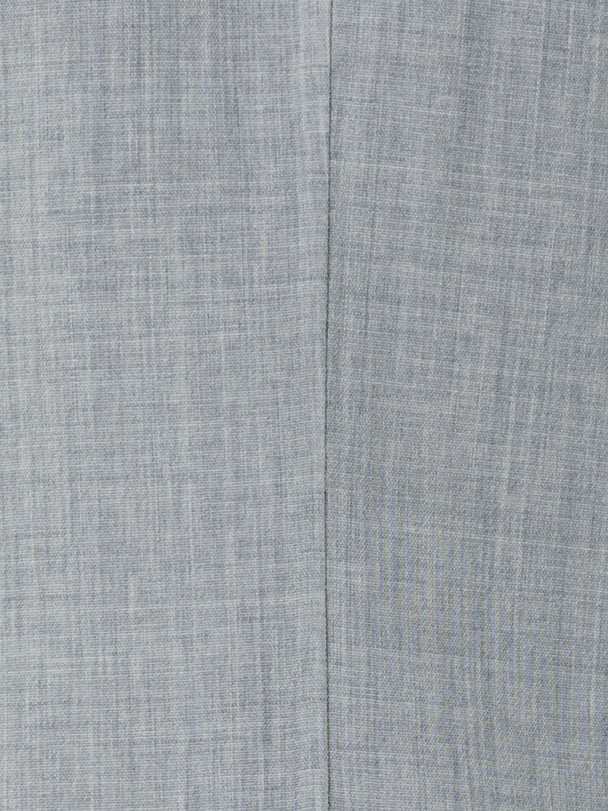 Designer Blazer aus Woll-Doubleface mit langem Revers - Grau