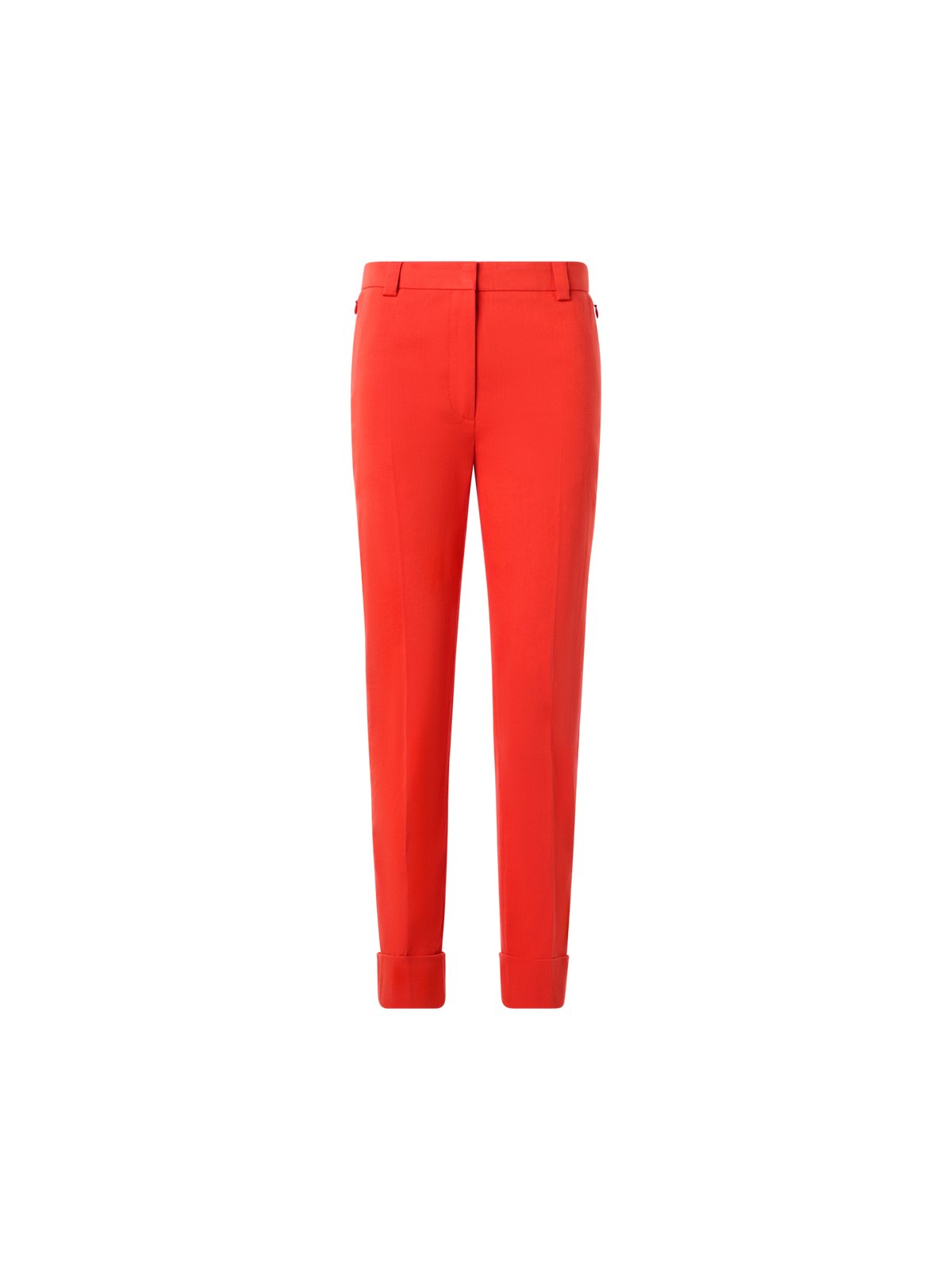 Designer Maxima tapered Hose aus Baumwolldenim - Rot