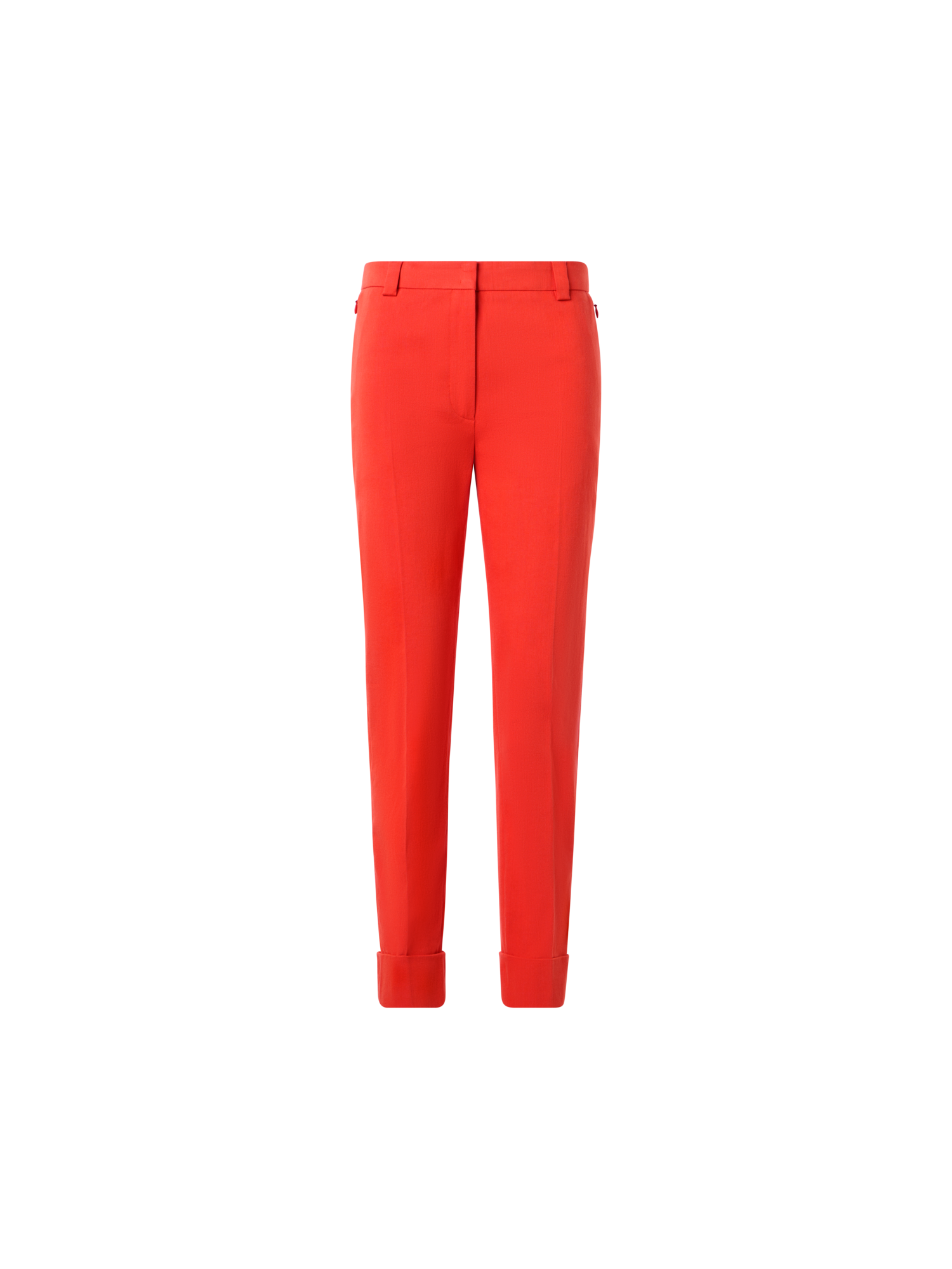 Designer Maxima tapered Hose aus Baumwolldenim - Rot