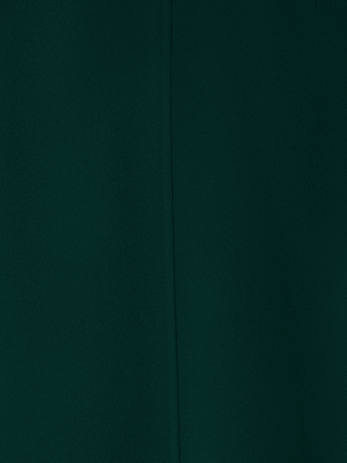 Designer Gerader Mantel aus Kaschmir-Double-Face - Grün