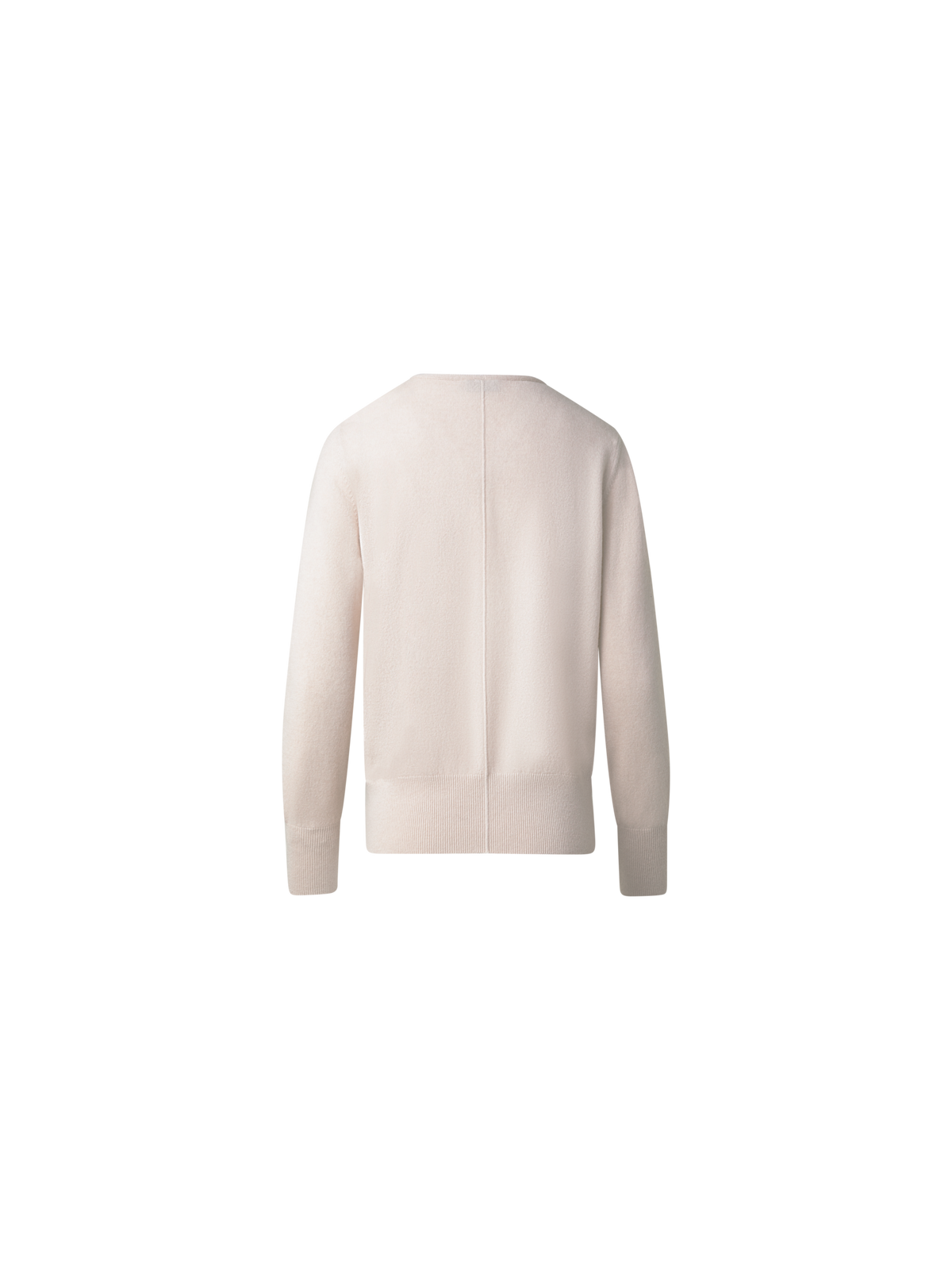 Designer Cashmere-Pullover mit V-Ausschnitt - Beige
