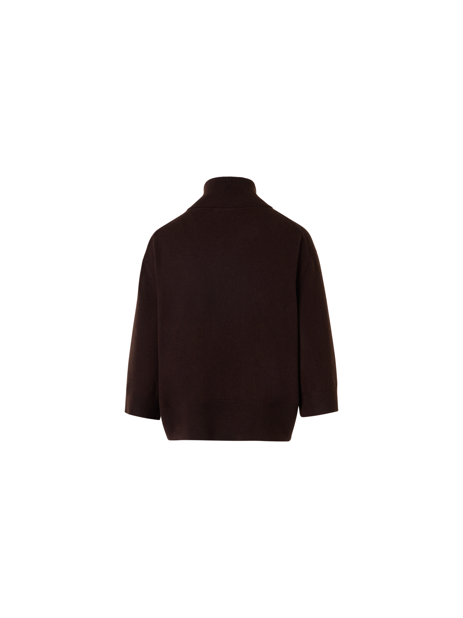 Designer Rollkragenpullover aus Kaschmir - Braun
