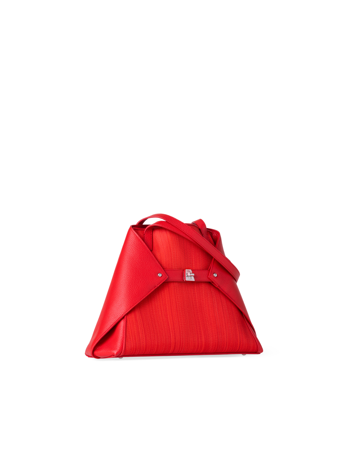 Designer Ai Small Shoulder Tote - Rot