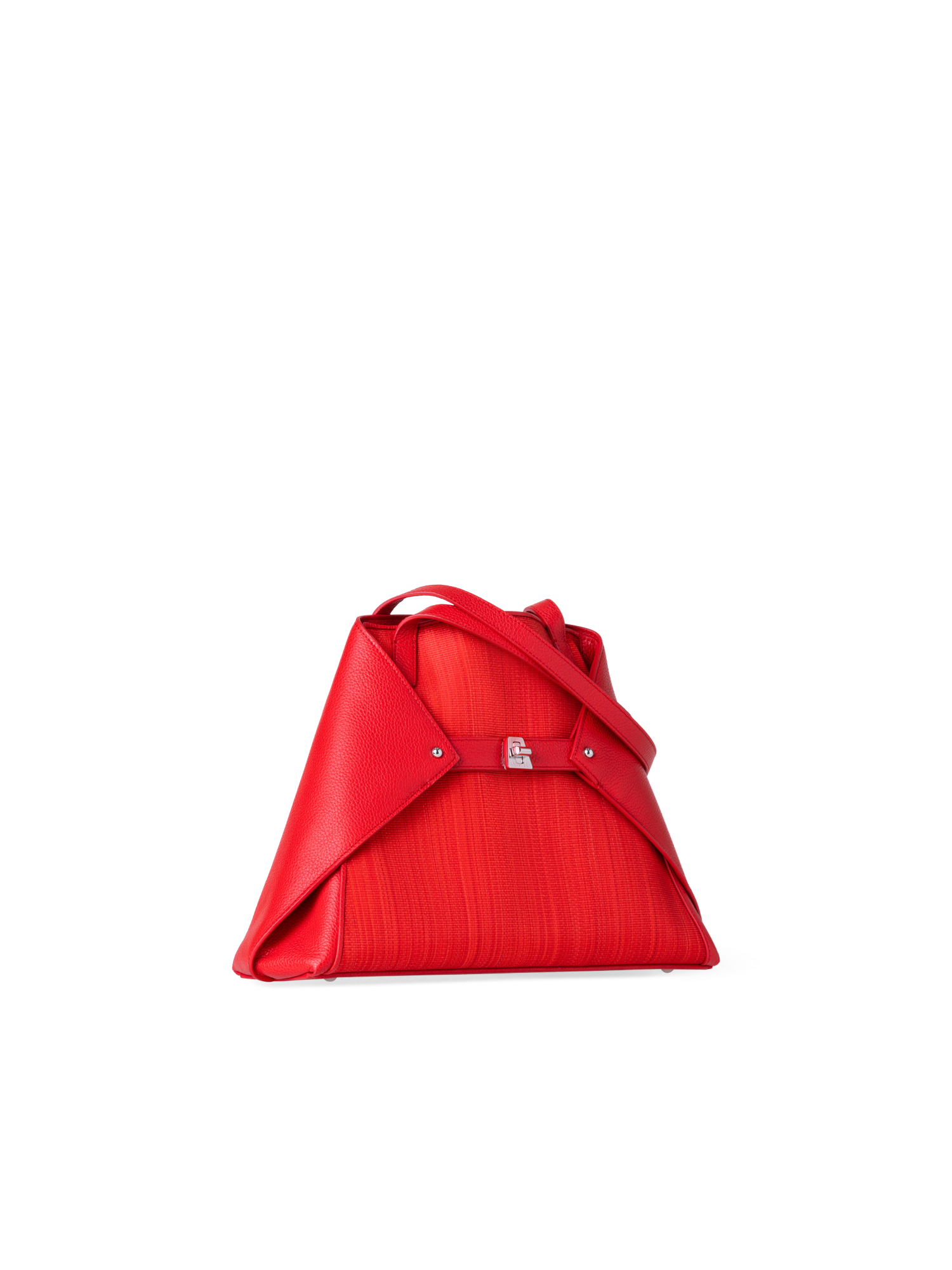 Designer Ai Small Shoulder Tote - Rot