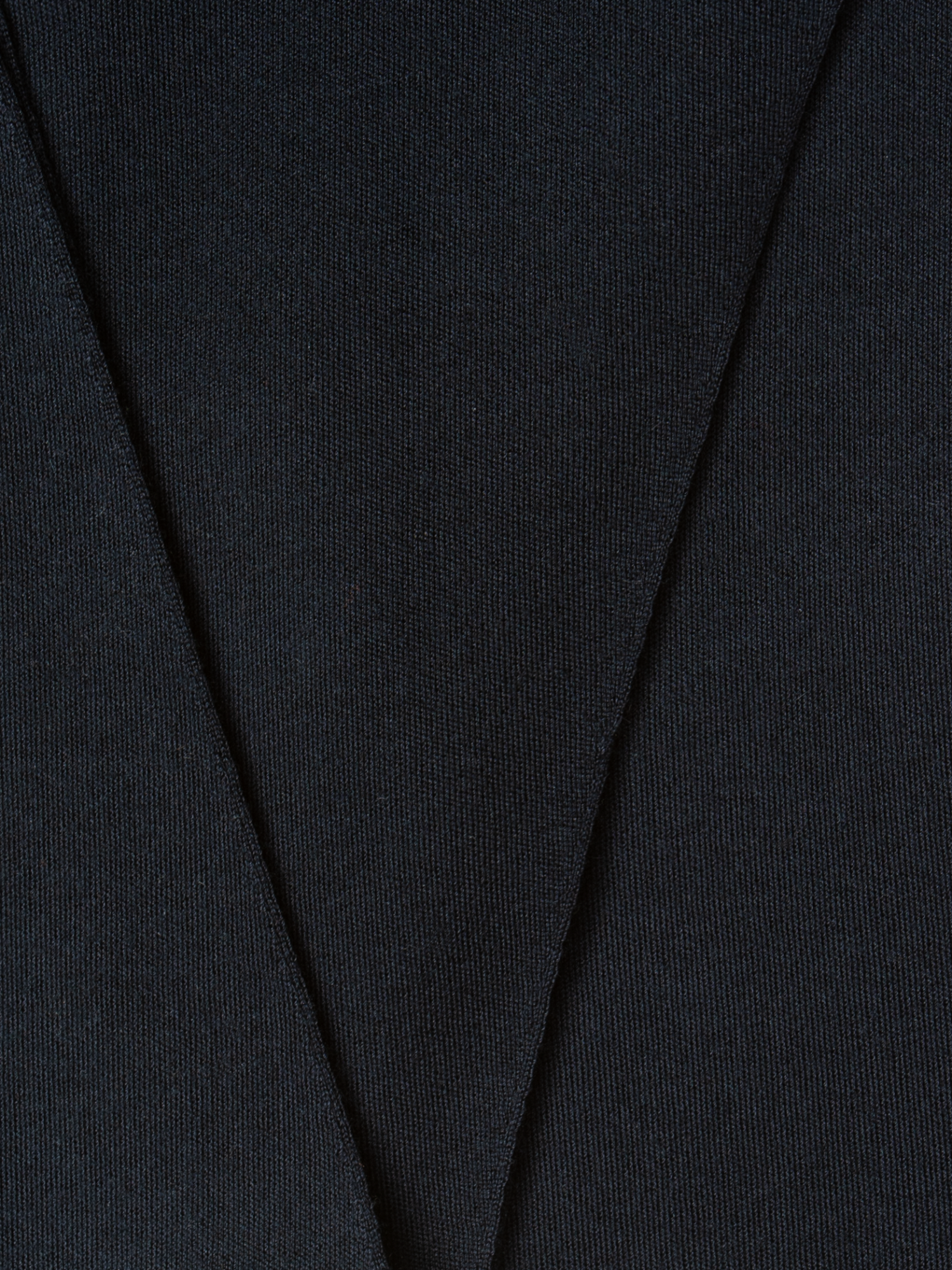 Designer Trapezförmiger Schal aus Kaschmir und Seide - Dunkelblau - Blau