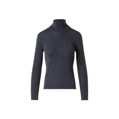 Merino Wolle Turtle Neck Pullover