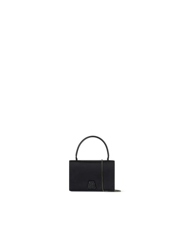 Designer Alice Mini Top Handle Tasche - Schwarz