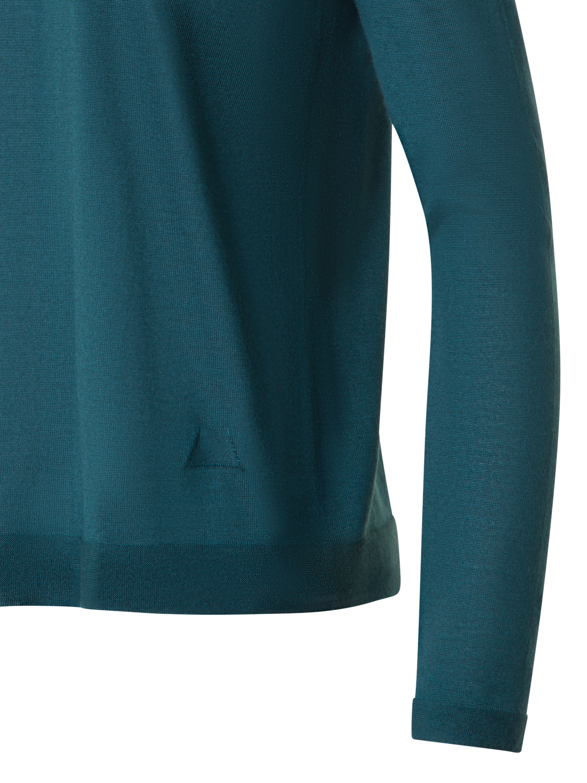 Designer Feinstrickpullover aus Kaschmir und Seide - Grün