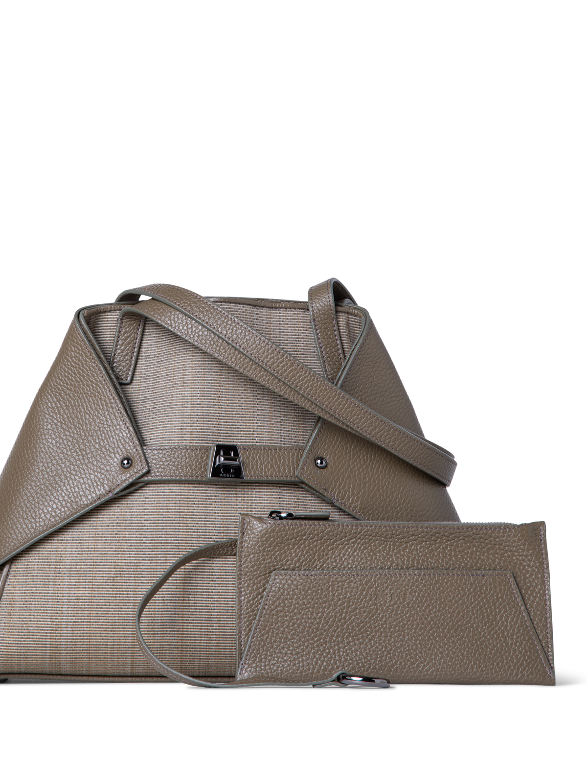 Designer Ai Small Shoulder Tote - Grün