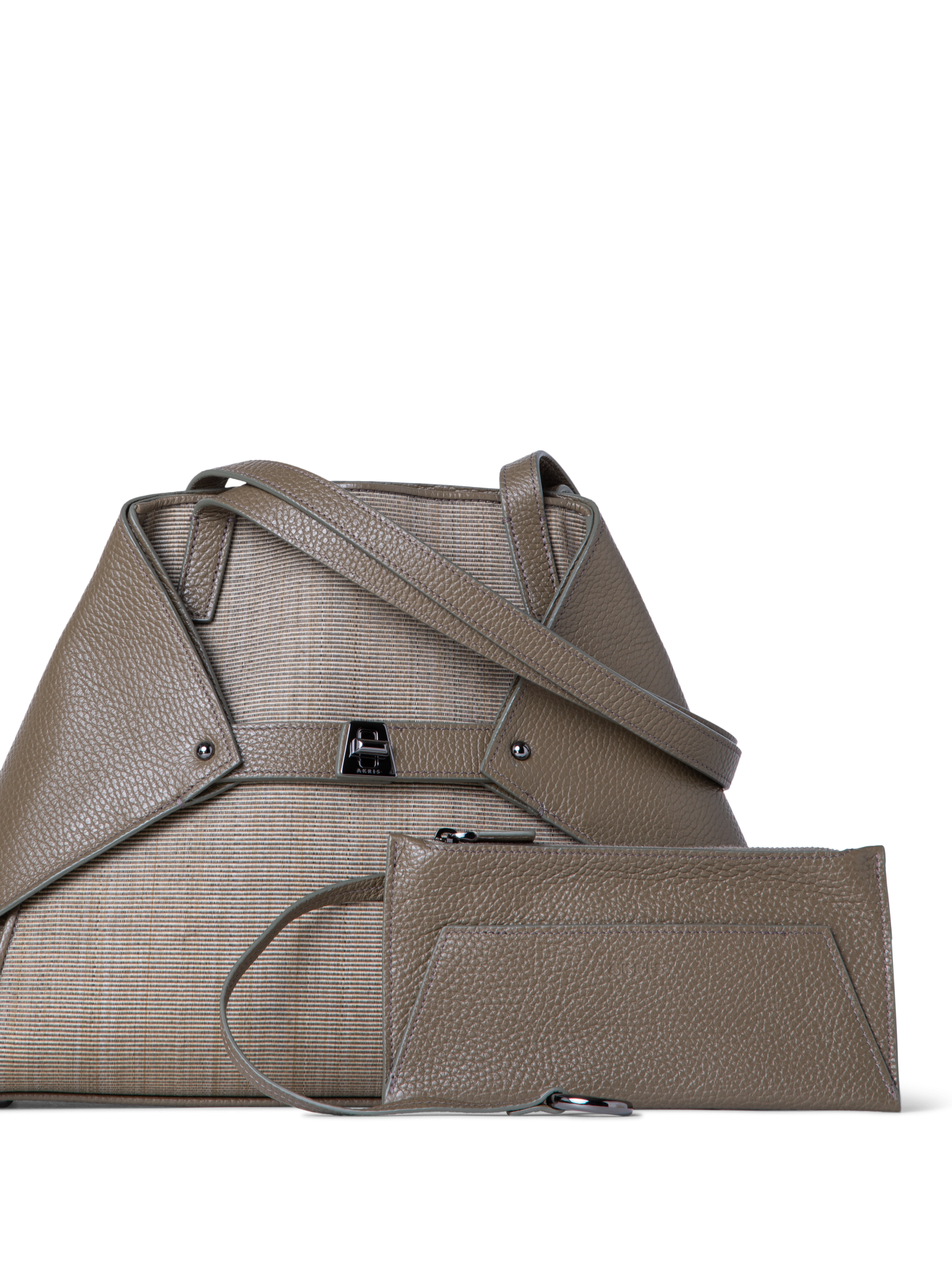 Designer Ai Small Shoulder Tote - Grün