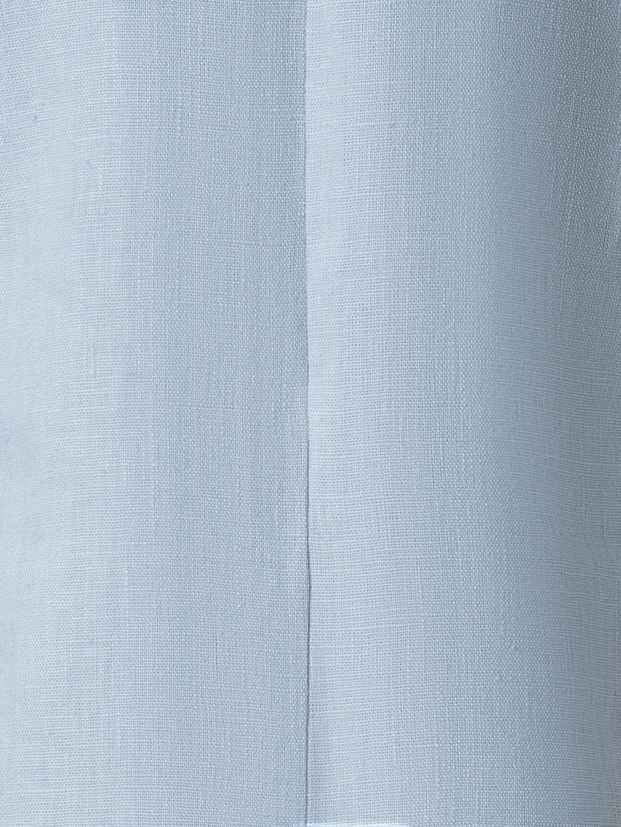 Designer Leinenbluse mit 3D Carnation Detail - Blau