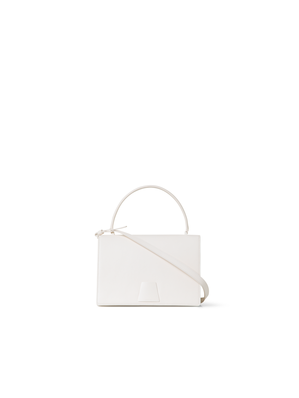 Designer Alice Medium Top Handle Bag - Ecru - Weiss